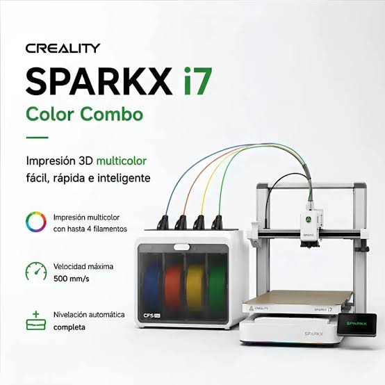 Impresora 3D Creality Sparkx i7 Combo